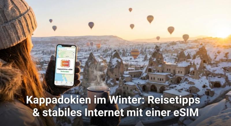 Kappadokien im Winter: Reisetipps & stabiles Internet mit einer eSIM