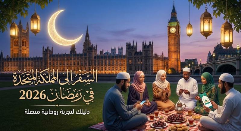 السفر إلى المملكة المتحدة في رمضان 2026: دليلك لتجربة روحانية متصلة