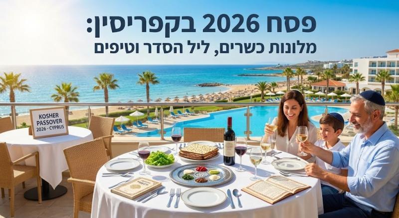 פסח 2026 בקפריסין: המדריך המלא לחופשה כשרה ומושלמת