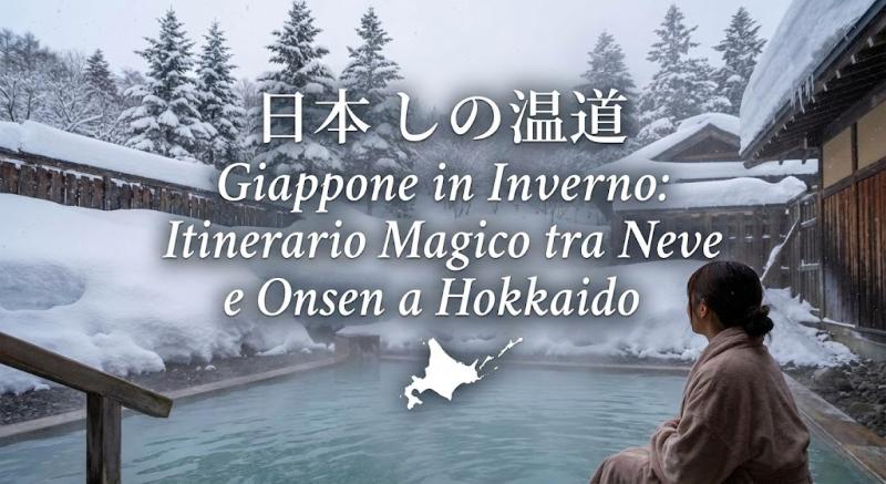 Giappone in Inverno: L'Itinerario Magico tra Neve e Onsen a Hokkaido