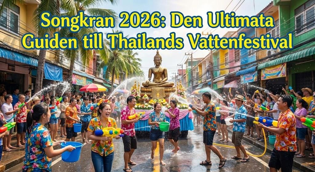 Songkran 2026: Den Ultimata Guiden till Thailands Vattenfestival