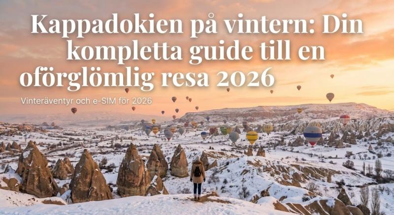 Kappadokien på vintern: Din kompletta guide till en oförglömlig resa 2026