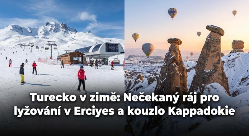 Turecko v zimě: Nečekaný ráj pro lyžování v Erciyes a kouzlo Kappadokie