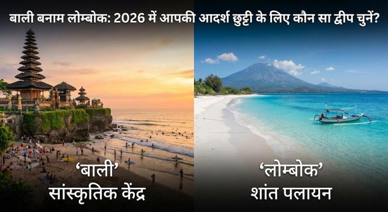 बाली बनाम लोम्बोक: 2026 में आपकी आदर्श छुट्टी के लिए कौन सा द्वीप चुनें?