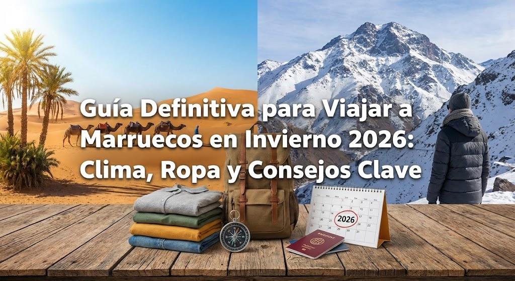 Guía Definitiva para Viajar a Marruecos en Invierno 2026: Clima, Ropa y Consejos Clave
