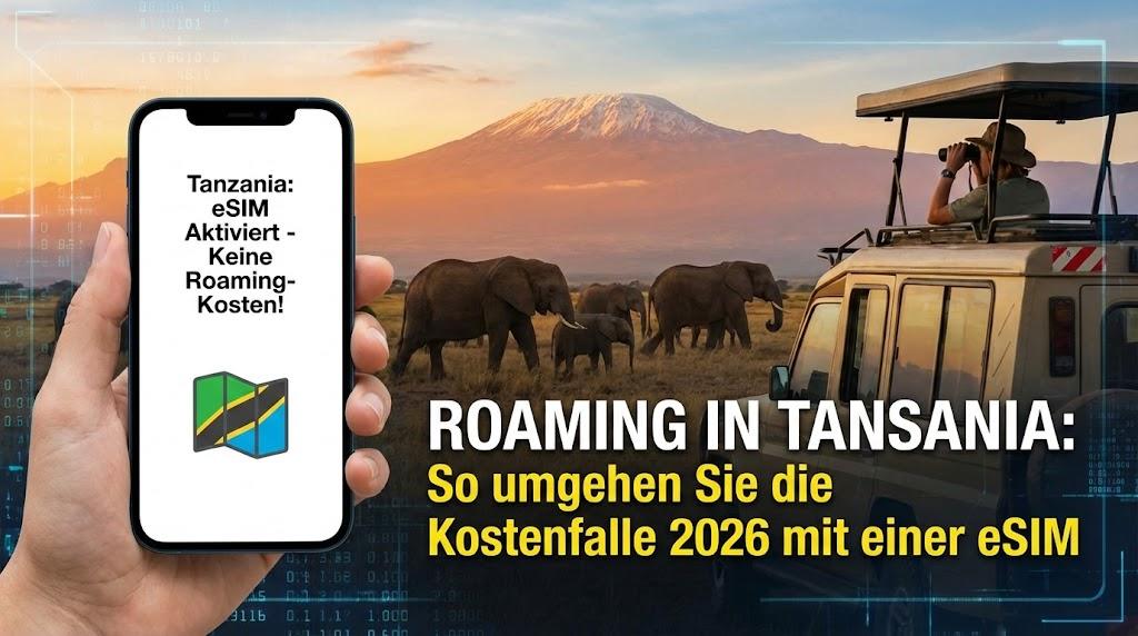 Roaming in Tansania: So umgehen Sie die Kostenfalle 2026 mit einer eSIM