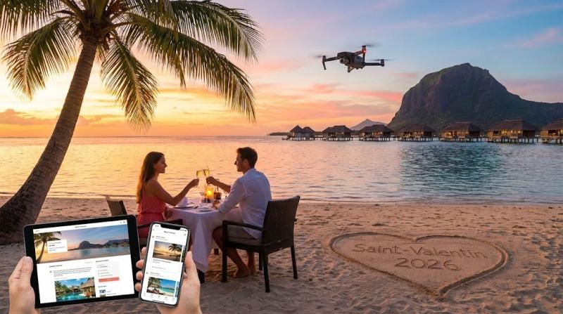 Saint-Valentin 2026 à Maurice : Votre Itinéraire Romantique et Connecté