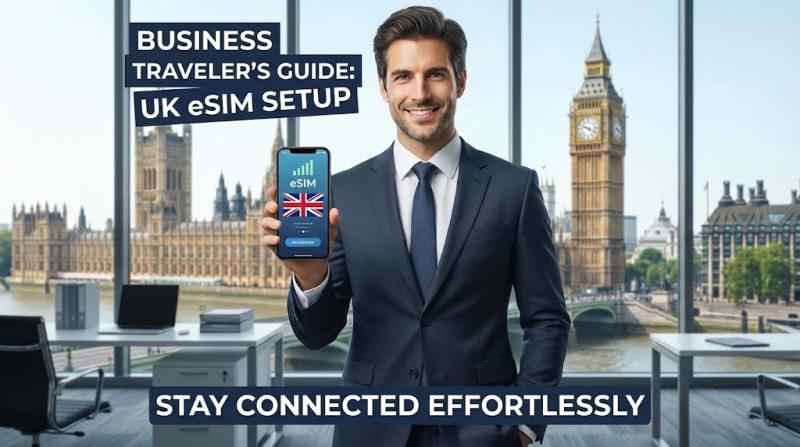 A Business Traveler's Guide: How to Set Up Your Phone for a UK Trip with an eSIM