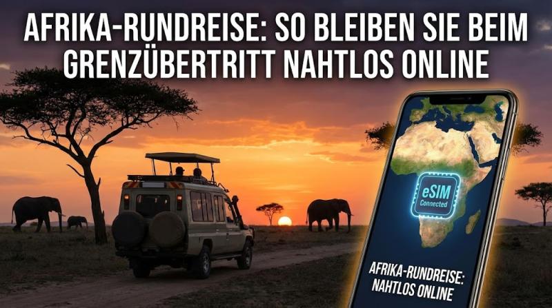 Afrika-Rundreise: So bleiben Sie beim Grenzübertritt nahtlos online