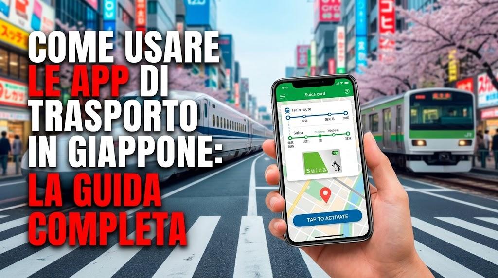 Come Usare le App di Trasporto in Giappone: La Guida Completa
