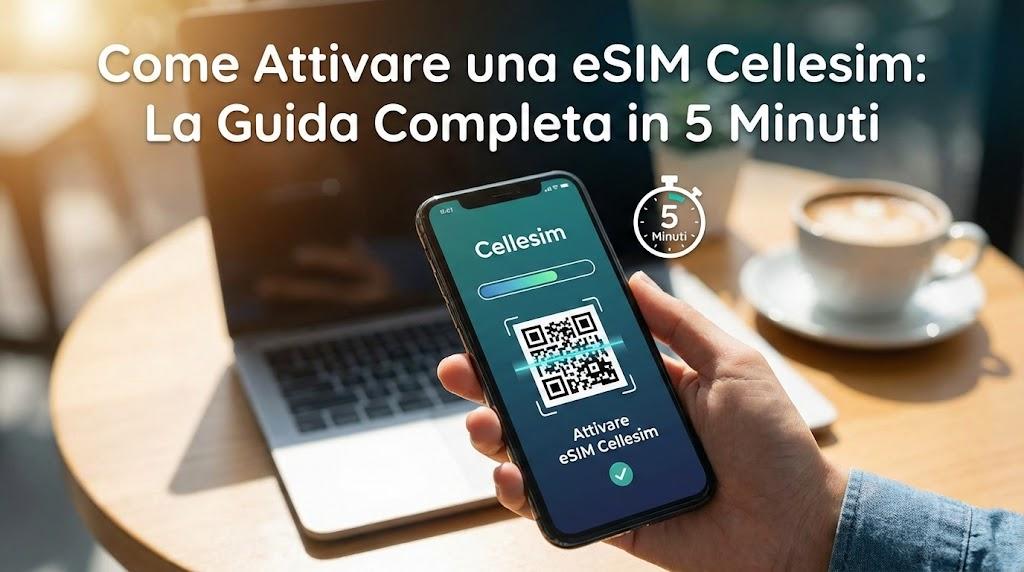 Come Attivare una eSIM Cellesim: La Guida Completa in 5 Minuti
