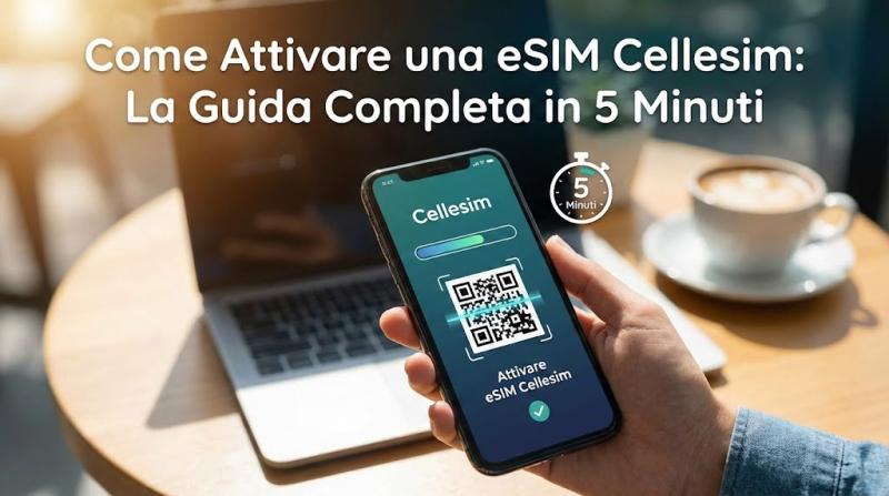 Come Attivare una eSIM Cellesim: La Guida Completa in 5 Minuti