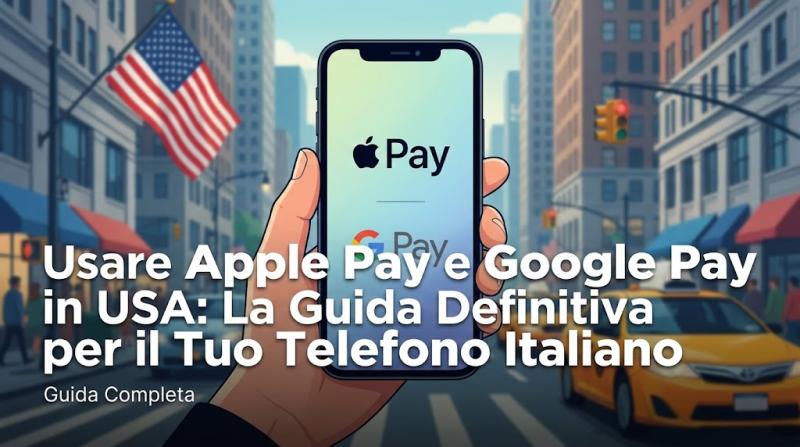 Usare Apple Pay e Google Pay in USA: La Guida Definitiva per il Tuo Telefono Italiano