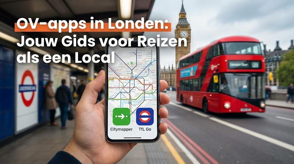 OV-apps in Londen: Jouw Gids voor Reizen als een Local