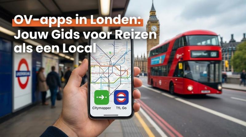 OV-apps in Londen: Jouw Gids voor Reizen als een Local