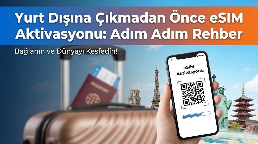 Yurt Dışına Çıkmadan Önce eSIM Aktivasyonu: Adım Adım Rehber