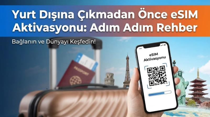 Yurt Dışına Çıkmadan Önce eSIM Aktivasyonu: Adım Adım Rehber