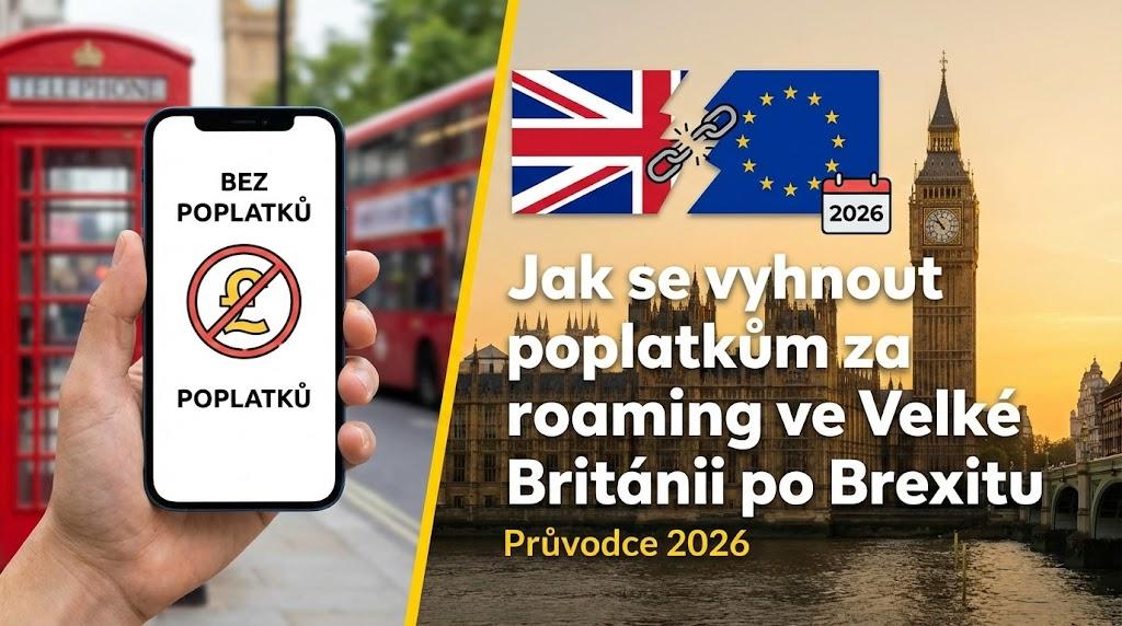 Jak se vyhnout poplatkům za roaming ve Velké Británii po Brexitu: Průvodce 2026