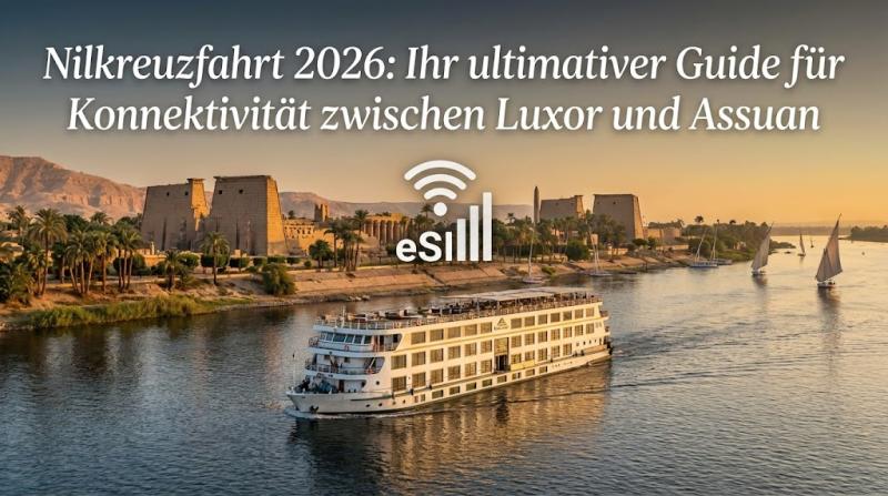 Nilkreuzfahrt 2026: Ihr ultimativer Guide für Konnektivität zwischen Luxor und Assuan