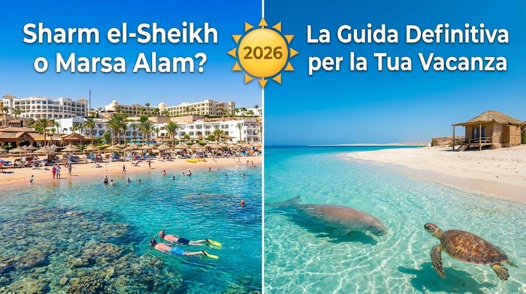 Sharm el-Sheikh o Marsa Alam? La Guida Definitiva per la Tua Vacanza 2026