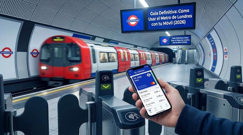 Guía Definitiva: Cómo Usar el Metro de Londres con tu Móvil (2026)