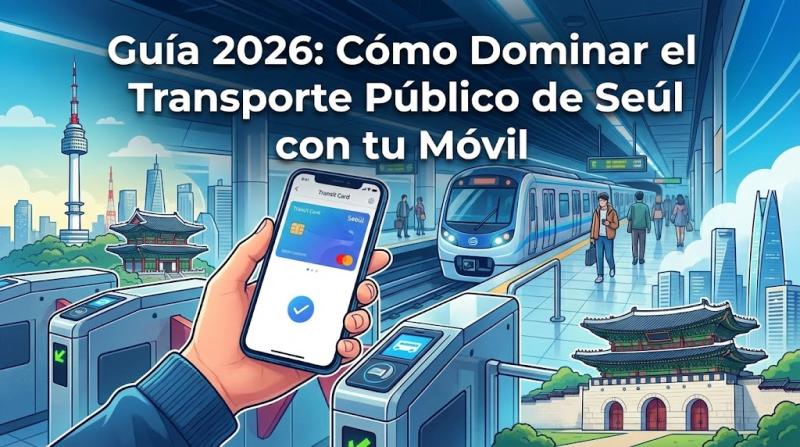 Guía 2026: Cómo Dominar el Transporte Público de Seúl con tu Móvil