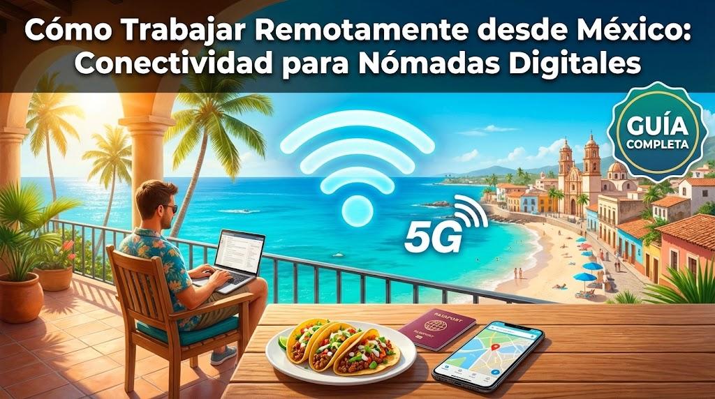 Guía Completa sobre Cómo Trabajar Remotamente desde México: Conectividad para Nómadas Digitales