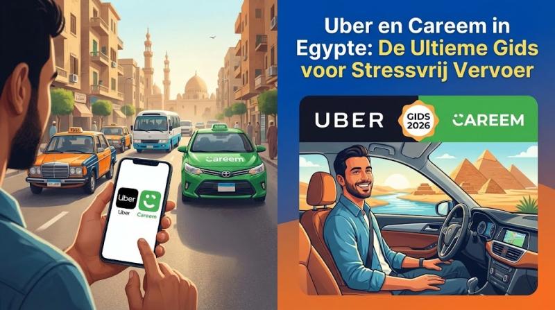 Uber en Careem in Egypte: De Ultieme Gids voor Stressvrij Vervoer