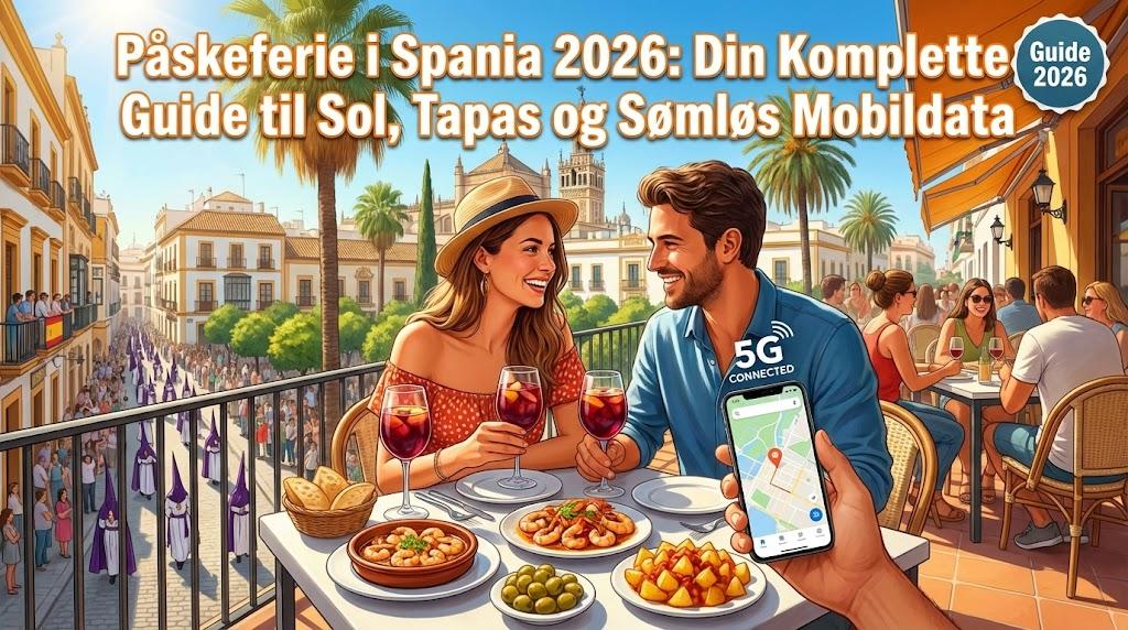 Påskeferie i Spania 2026: Din Komplette Guide til Sol, Tapas og Sømløs Mobildata