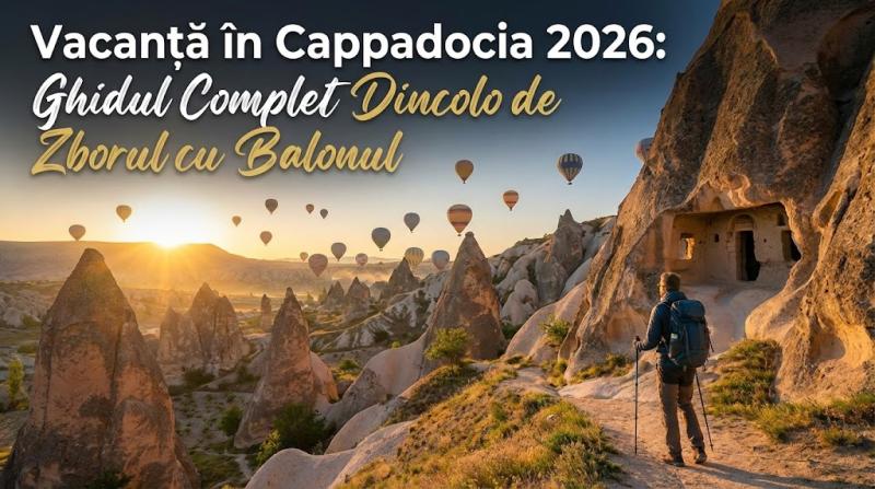 Vacanță în Cappadocia 2026: Ghidul Complet Dincolo de Zborul cu Balonul