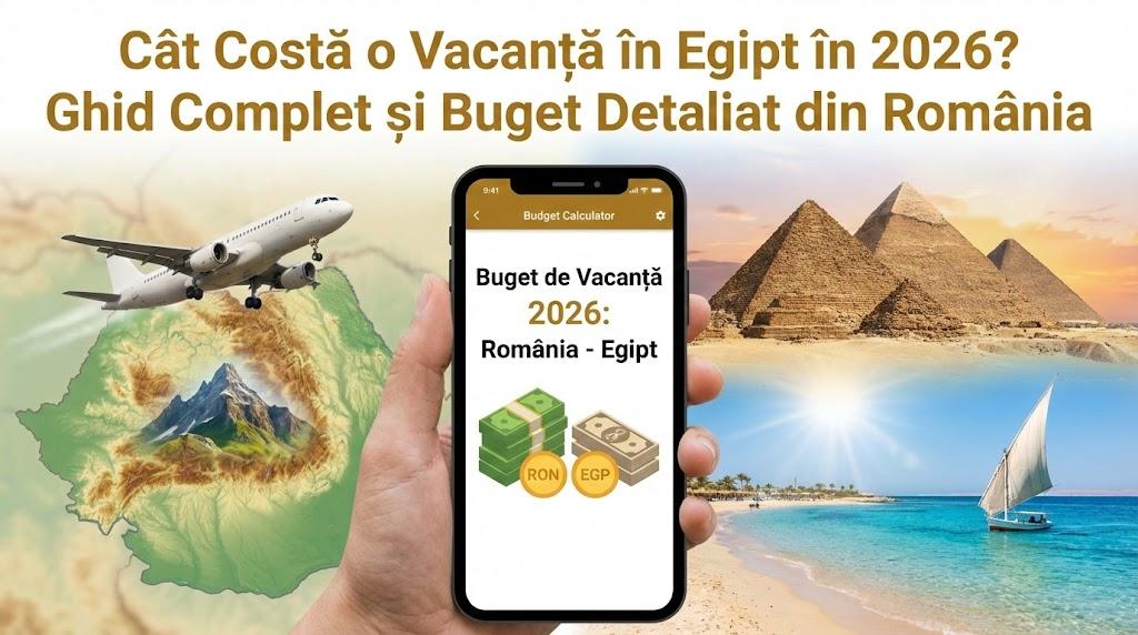 Cât Costă o Vacanță în Egipt în 2026? Ghid Complet și Buget Detaliat din România