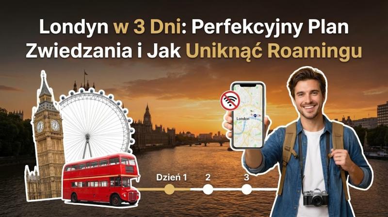 Londyn w 3 Dni: Perfekcyjny Plan Zwiedzania i Jak Uniknąć Roamingu