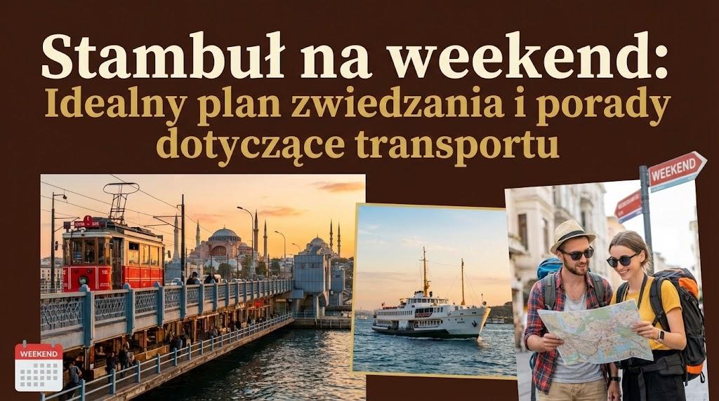 Stambuł na weekend: Idealny plan zwiedzania i porady dotyczące transportu