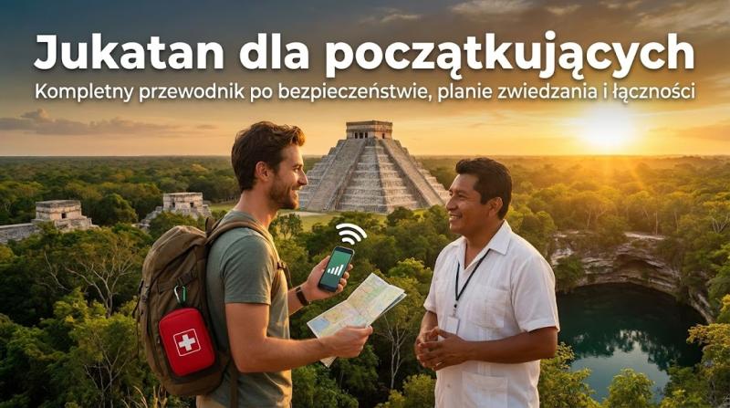 Jukatan dla początkujących: Kompletny przewodnik po bezpieczeństwie, planie zwiedzania i łączności