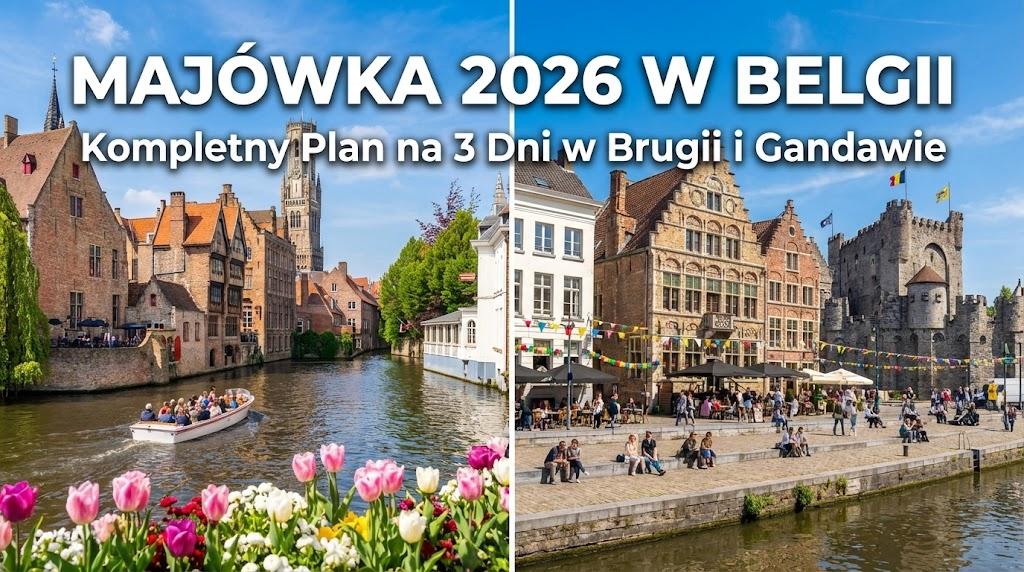 Majówka 2026 w Belgii: Kompletny Plan na 3 Dni w Brugii i Gandawie