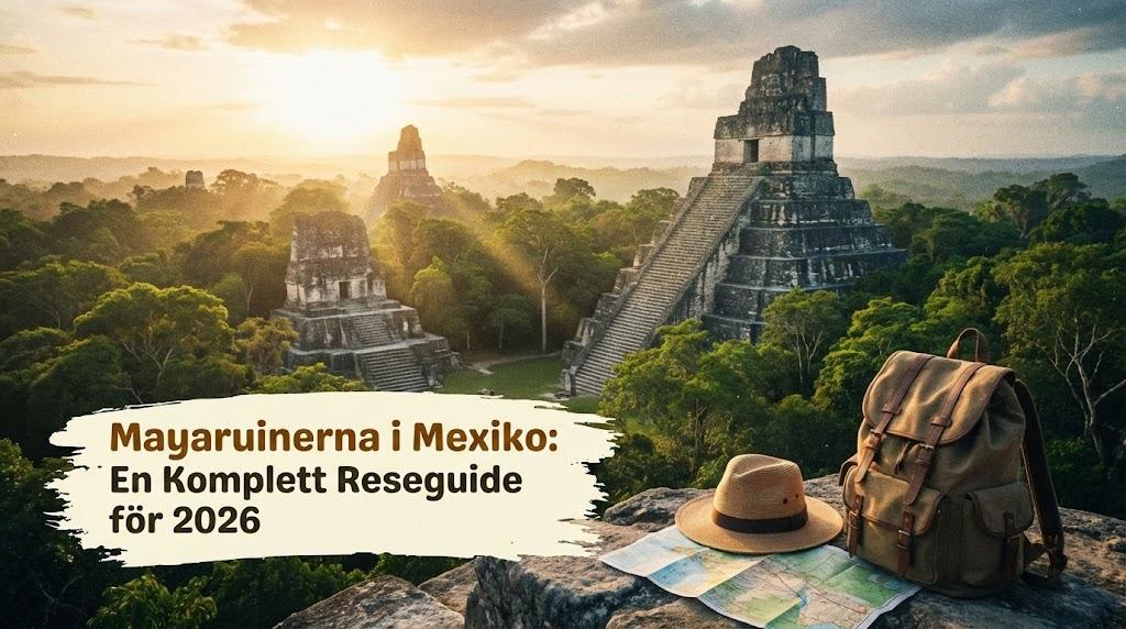 Mayaruinerna i Mexiko: En Komplett Reseguide för 2026
