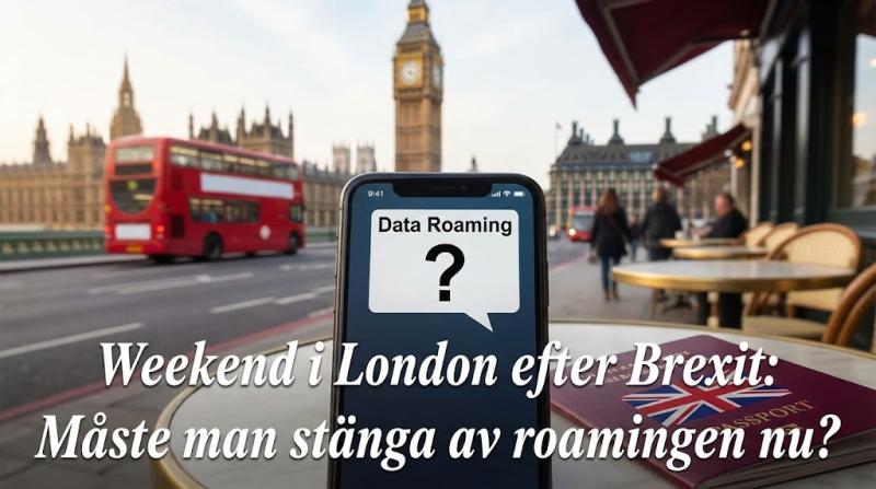 Weekend i London efter Brexit: Måste man stänga av roamingen nu?