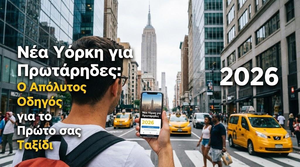 Νέα Υόρκη για Πρωτάρηδες: Ο Απόλυτος Οδηγός 2026 για το Πρώτο σας Ταξίδι