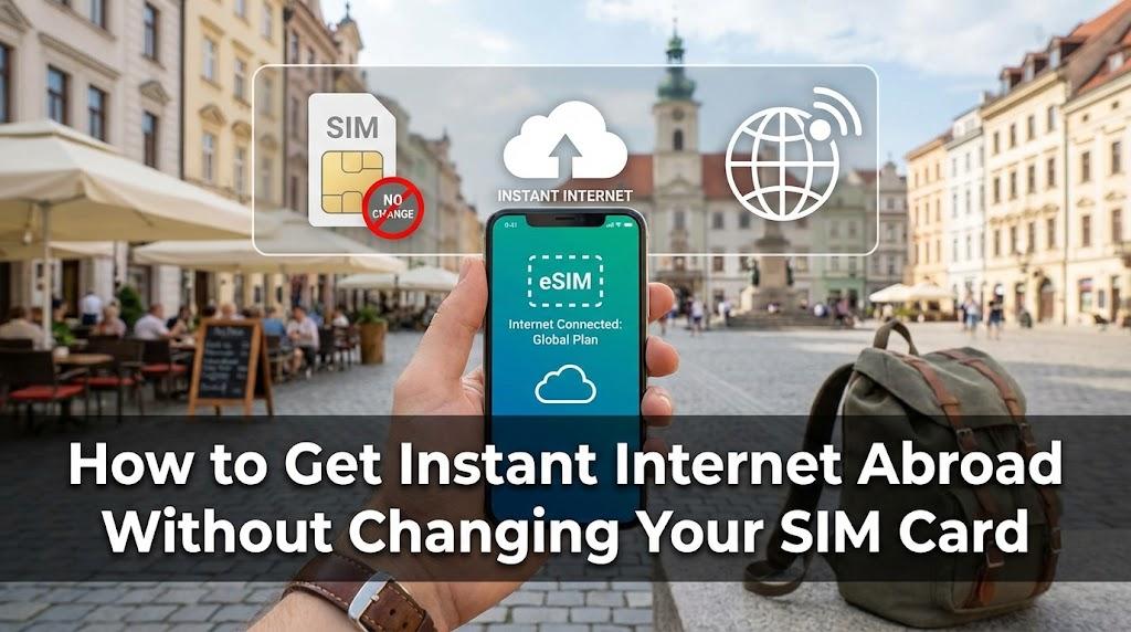How to Get Instant Internet Abroad Without Changing Your SIM Card