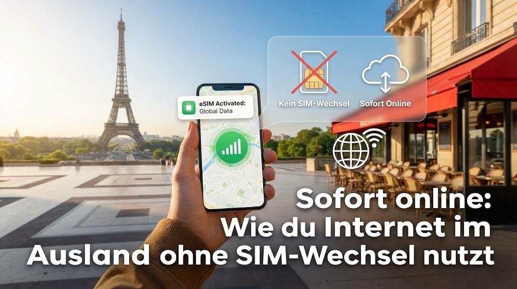 Sofort online: Wie du Internet im Ausland ohne SIM-Wechsel nutzt