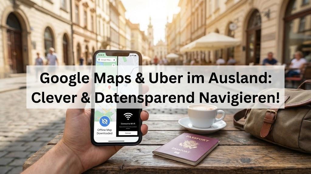 Google Maps & Uber im Ausland: So navigierst du clever, ohne dein Datenvolumen zu sprengen