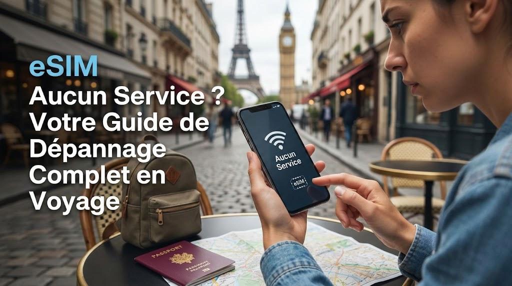 eSIM Aucun Service ? Votre Guide de Dépannage Complet en Voyage