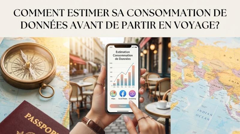 Comment estimer sa consommation de données avant de partir en voyage ?
