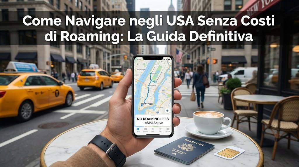 Come Navigare negli USA Senza Costi di Roaming: La Guida Definitiva