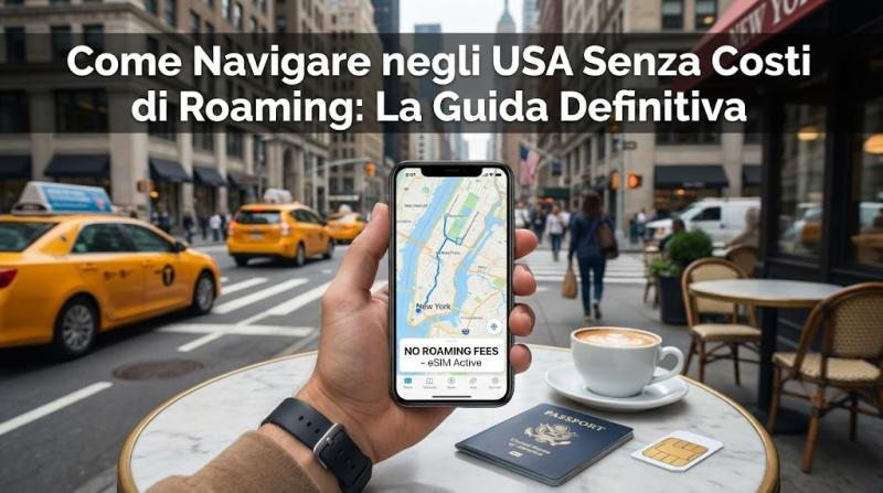 Come Navigare negli USA Senza Costi di Roaming: La Guida Definitiva