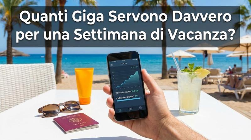 Quanti Giga Servono Davvero per una Settimana di Vacanza?