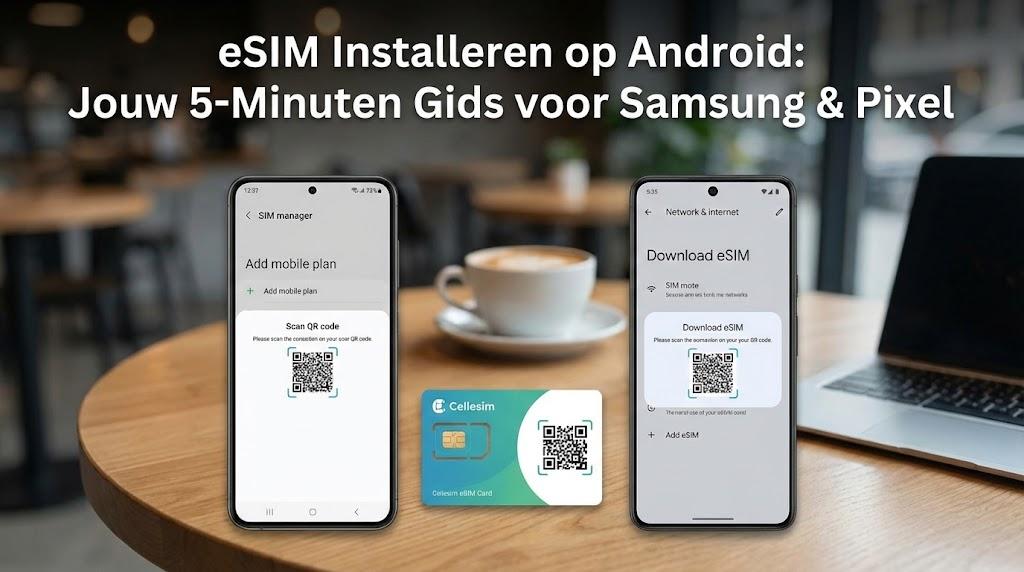 eSIM Installeren op Android: Jouw 5-Minuten Gids voor Samsung & Pixel