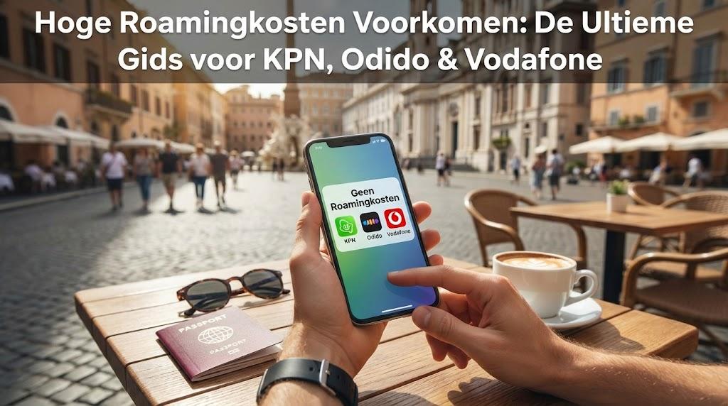 Hoge Roamingkosten Voorkomen: De Ultieme Gids voor KPN, Odido & Vodafone