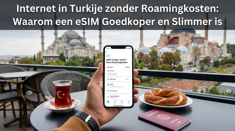 Internet in Turkije zonder Roamingkosten: Waarom een eSIM Goedkoper en Slimmer is
