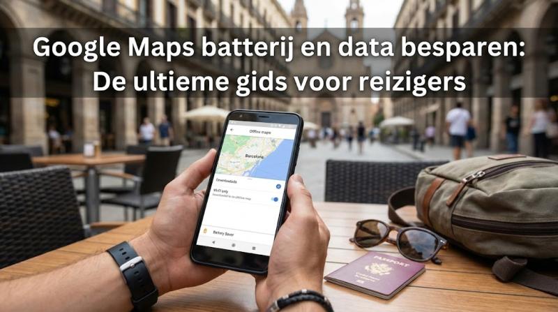 Google Maps batterij en data besparen: De ultieme gids voor reizigers